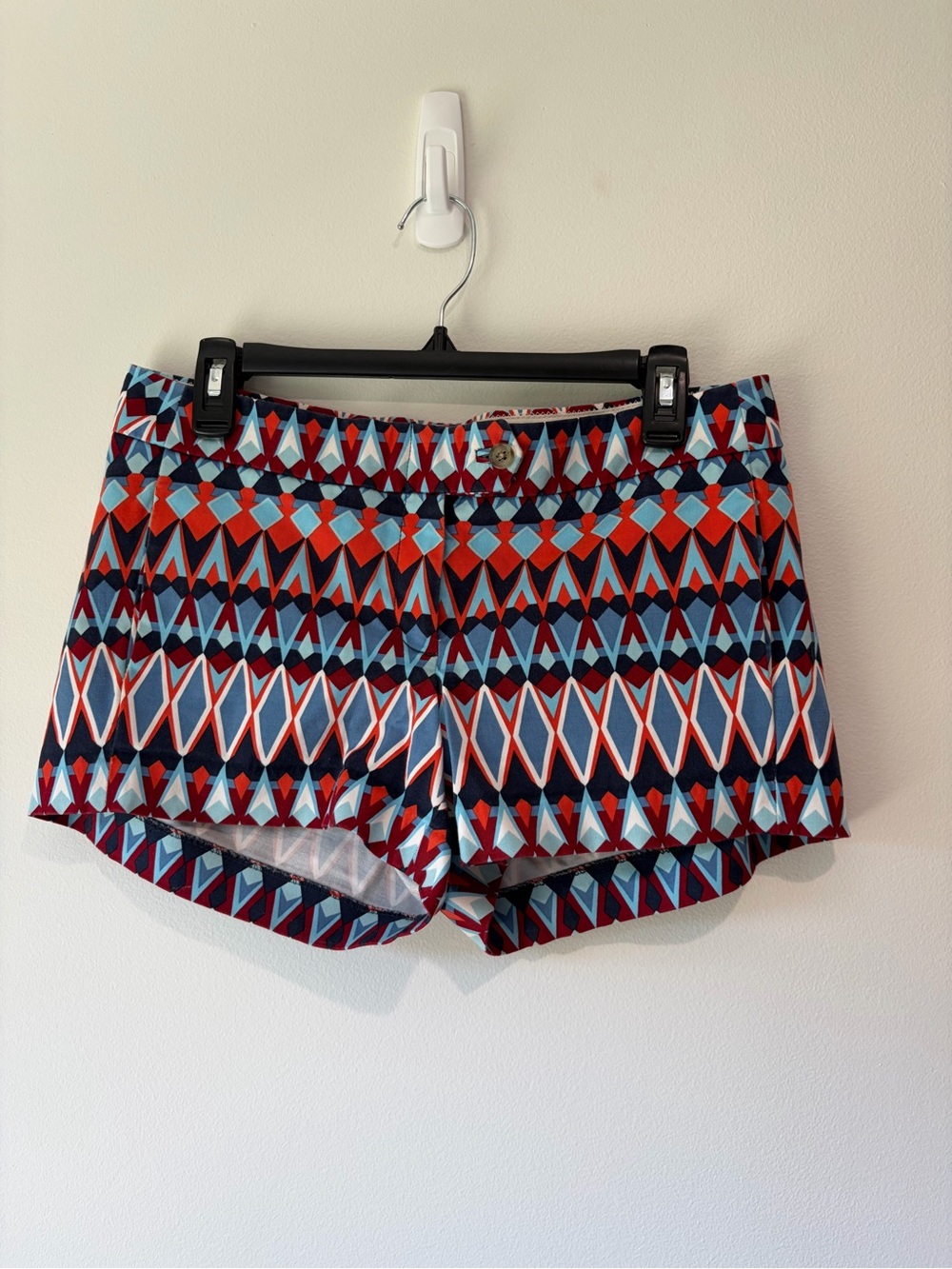 J. Crew Stretch Patterned Shorts